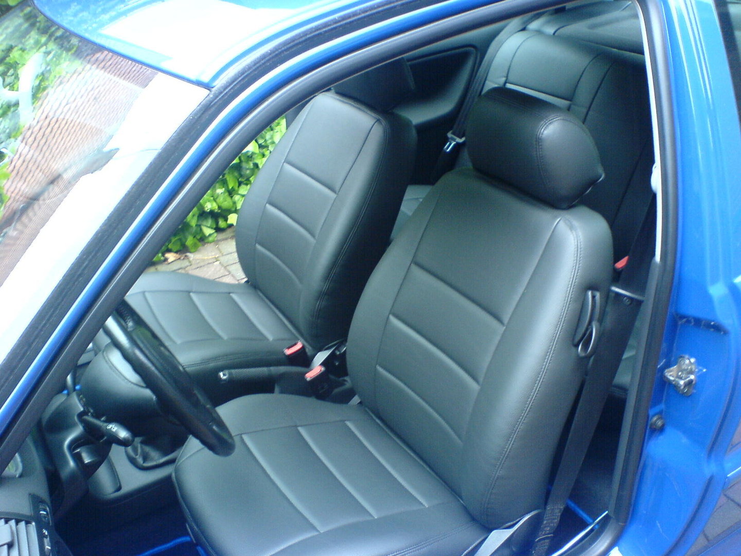 VW Polo 6N2 Normal Sitzbezüge, Lederausstattung, Ledersitze