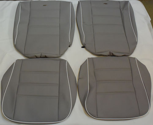 VW Beetle Limousine 08/76 - 1985 custom seat covers in grey
