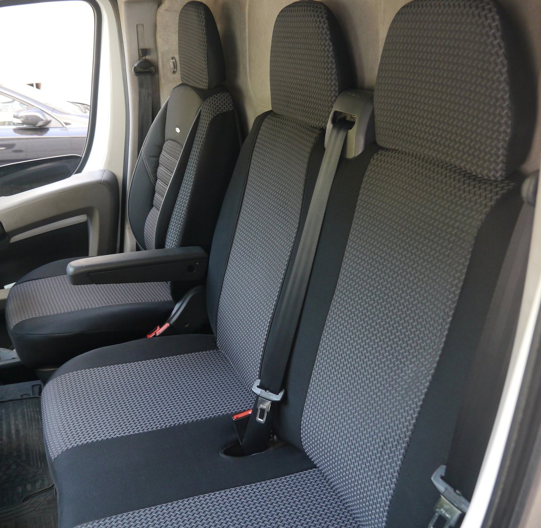 Sitzbezüge Schonbezüge Ford Transit '14 Fahrersitz und Doppelbank
