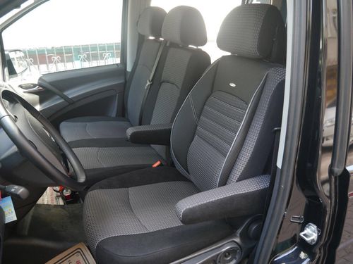 Automotive seat covers Mercedes Vito W447 LHD pilot + bench