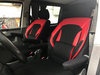 Car seat covers VW T5 California for two single front seats T39