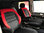 Car seat covers VW T5 Caravelle for two single front seats T50