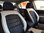 Housses de siége protecteur pour Audi A7 Sportback(4G) noir-blanc NO26 complet