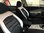 Housses de siége protecteur pour Audi Q7(4M) noir-blanc NO26 complet