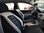 Car seat covers protectors BMW 3 Series(E46) black-white NO26 complete