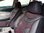 Housses de siége protecteur pour Cadillac BLS Wagon noir-rouge NO21 complet