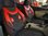 Housses de siége protecteur pour Chevrolet Epica noir-rouge NO17 complet