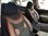 Car seat covers protectors Chevrolet Epica black-bordeaux NO19 complete