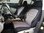 Housses de siége protecteur pour Chevrolet Kalos noir-gris NO23 complet