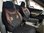 Car seat covers protectors Dacia Dokker Express black-bordeaux NO19 complete