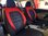 Sitzbezüge Schonbezüge Dacia Sandero schwarz-rot NO25 komplett