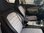 Housses de siége protecteur pour Daewoo Lanos Limousine noir-gris NO23 complet