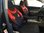 Car seat covers protectors Daihatsu Cuore II black-red NO17 complete