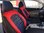 Housses de siége protecteur pour Daihatsu Cuore V noir-rouge NO25 complet