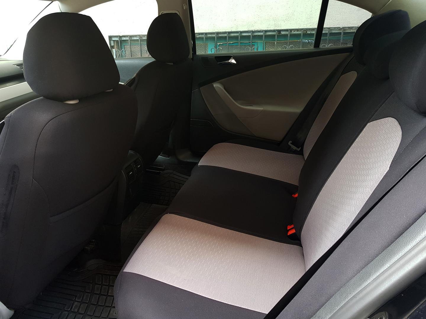 Sitzbezug klimatisierend schwarz für Fiat Punto 2 188 Schrägheck Hatchback 3-tür 