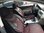 Housses de siége protecteur pour Mitsubishi Lancer VI noir-rouge NO21 complet
