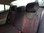 Housses de siége protecteur pour Peugeot 207 SW noir-rouge NO21 complet