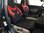 Housses de siége protecteur pour Seat Leon(5F) noir-rouge NO17 complet