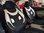 Housses de siége protecteur pour Toyota Auris Touring Sports noir-blanc NO20 complet