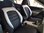Sitzbezüge Schonbezüge Toyota Avensis Liftback schwarz-weiss NO26 komplett