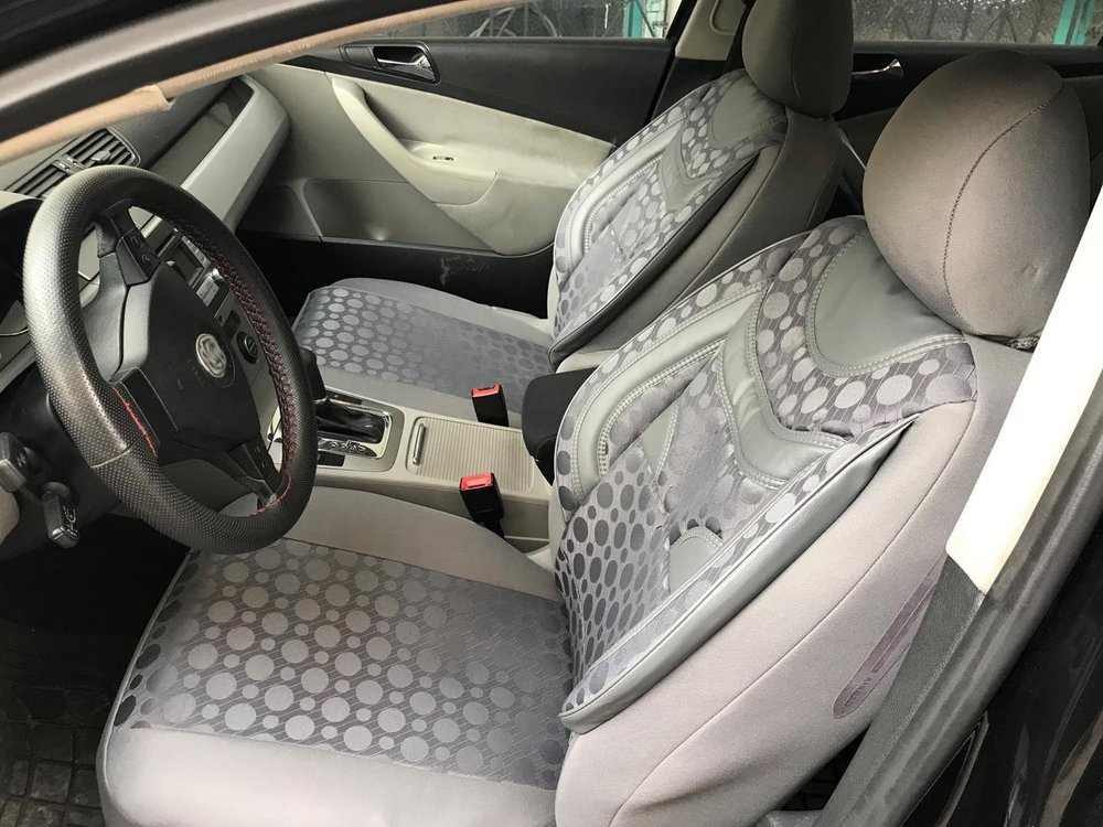 Car Seat Covers Protectors Bmw 3 Series Coupe E46 Grey V2 Front Seats - Bmw E46 Coupe Seat Covers
