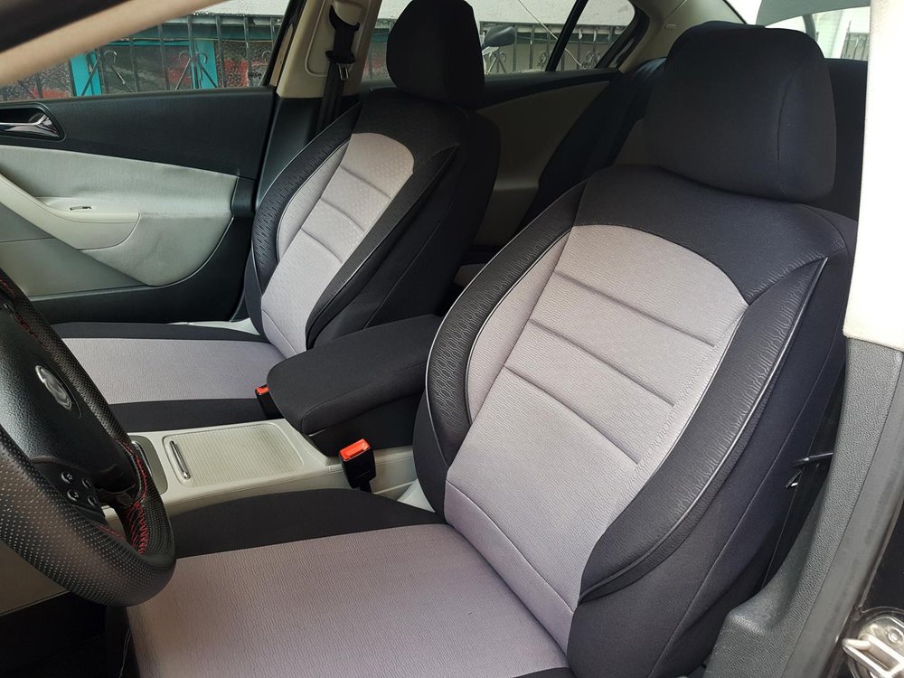 Car Seat Covers Protectors Bmw X5 E70 Black Grey V7 Front Seats - Bmw X5 Front Seat Covers