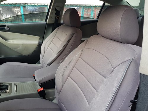 Car seat covers protectors Chevrolet Aveo grey V8 front seats