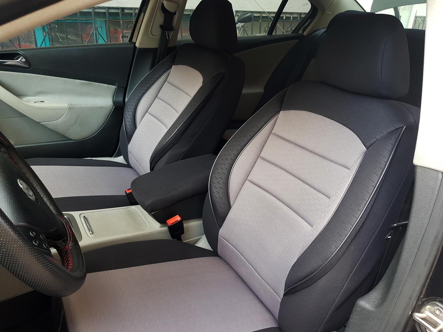 Sitzbezüge Sitzbezug Schonbezüge für Ford Mondeo Schwarz Modern MG-1 Komplettset