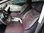Housses de siége protecteur pour Honda Accord VII noir-rouge V5 siéges avant