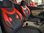 Car seat covers protectors Hyundai Accent II black-red V1 front seats