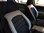 Housses de siége protecteur pour Audi A1 Sportback(8X) noir-gris NO27 complet