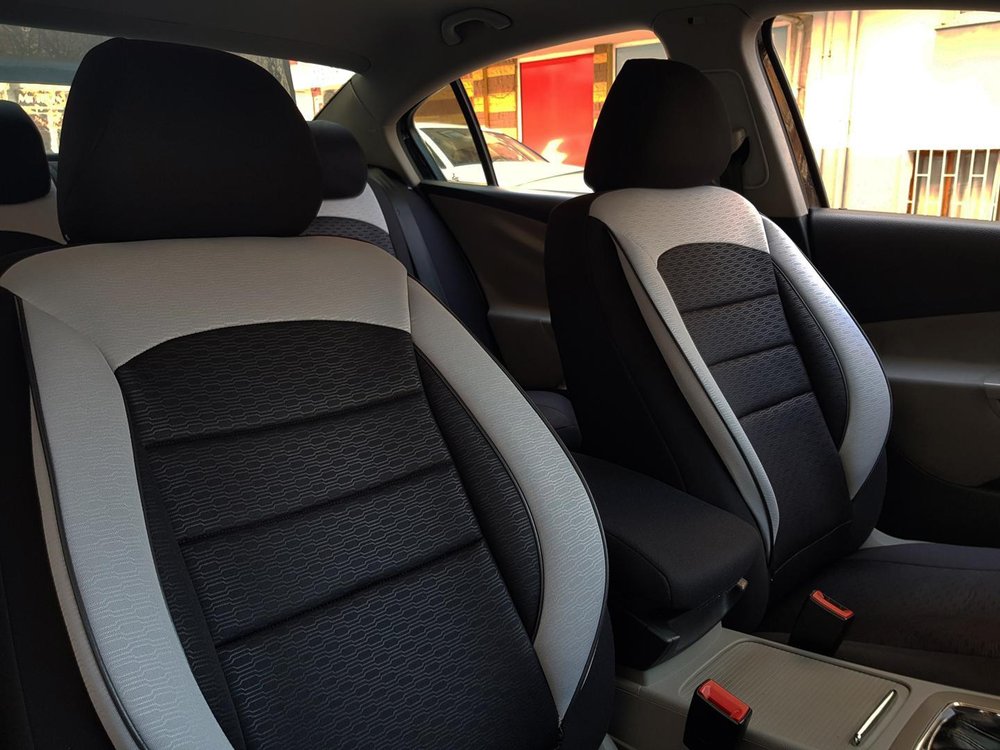 Car Seat Covers Protectors Vauxhall Insignia Caravan Black Grey V11 Front Seats - Cover For Caravan Seats