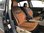 Car seat covers protectors for Audi A4 Avant(B5) black-brown V20 front seats