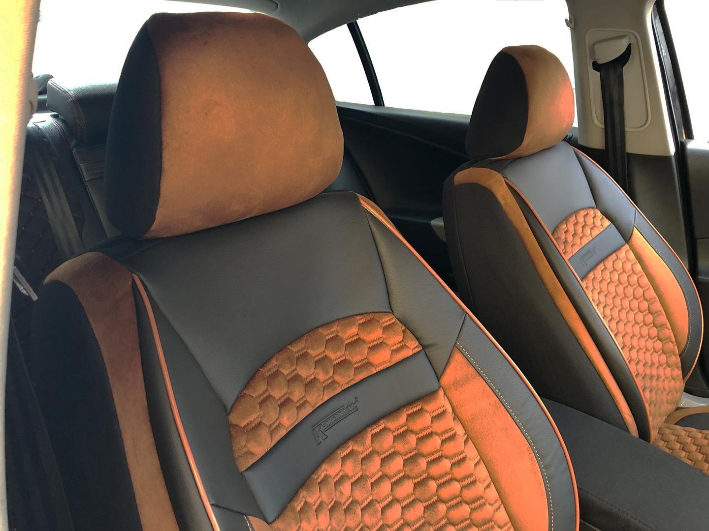 Schutzunterlage für Audi Q7 4M 2015-2021 SUV Sitzschoner SCHWARZ 