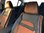 Car seat covers protectors for Daihatsu Cuore V black-brown V20 front seats