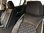 Car seat covers protectors for Dacia Dokker Express black-white V13 front seats