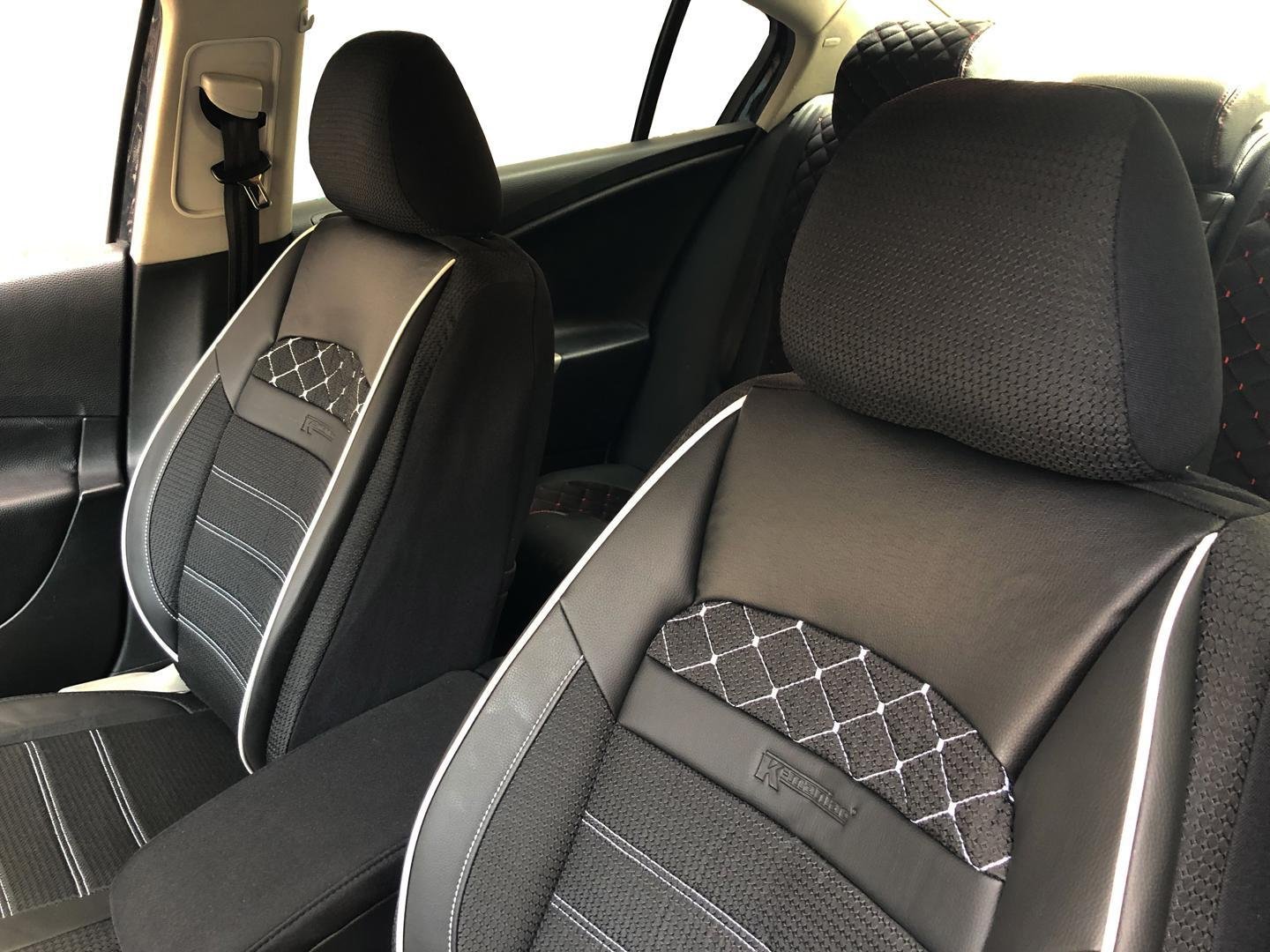 Sitzbezüge Schonbezüge für Ford Focus C-Max schwarz-grau NO2261253 Set 