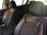 Housses de siége protecteur pour Audi A1 Sportback(8X) noir-rouge V16 siéges avant