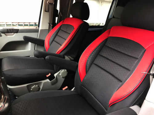 Sitzbezüge Schonbezüge VW T6.1 California für zwei Einzelsitze T50