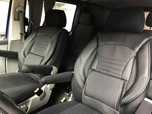 Sitzbezüge Schonbezüge VW T6.1 Kombi für zwei Einzelsitze T41